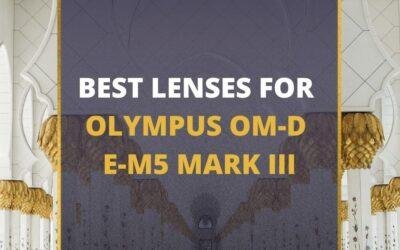 📸 5 Best Lenses For Olympus E-M5 Mark III In 2024 [Guide]