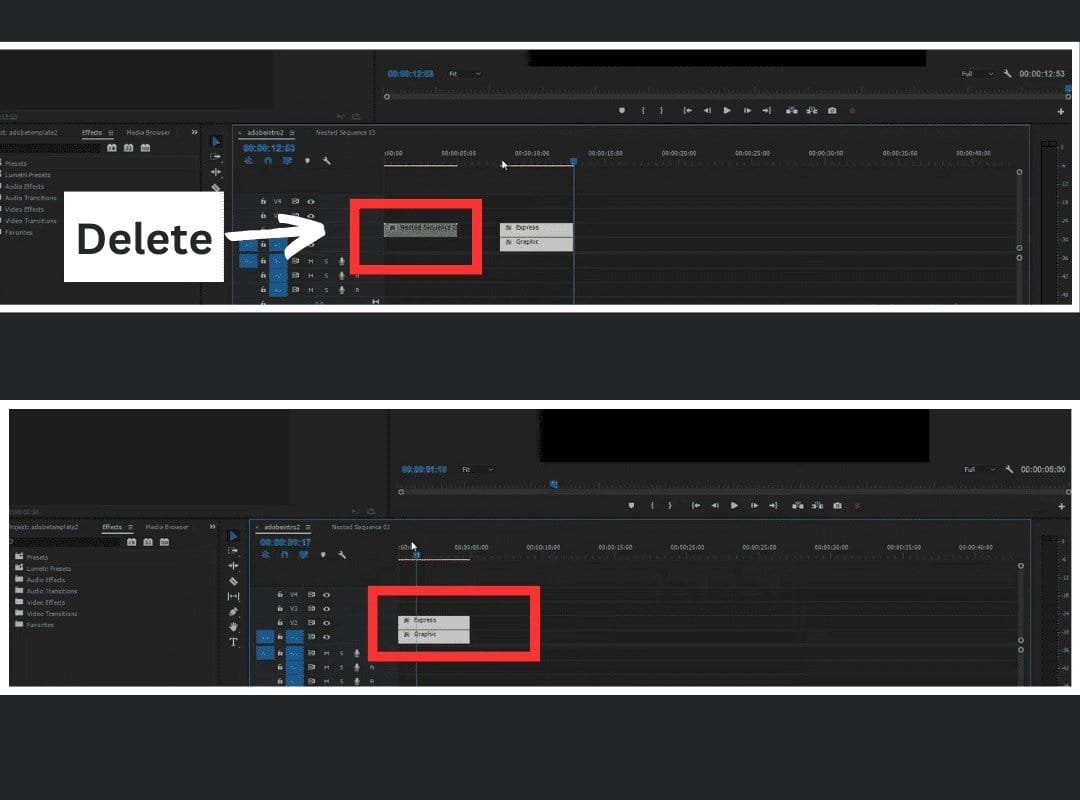 Delete the Empty Nest