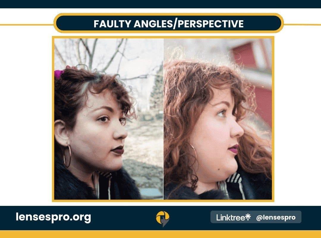 Faulty Angles or Perspective