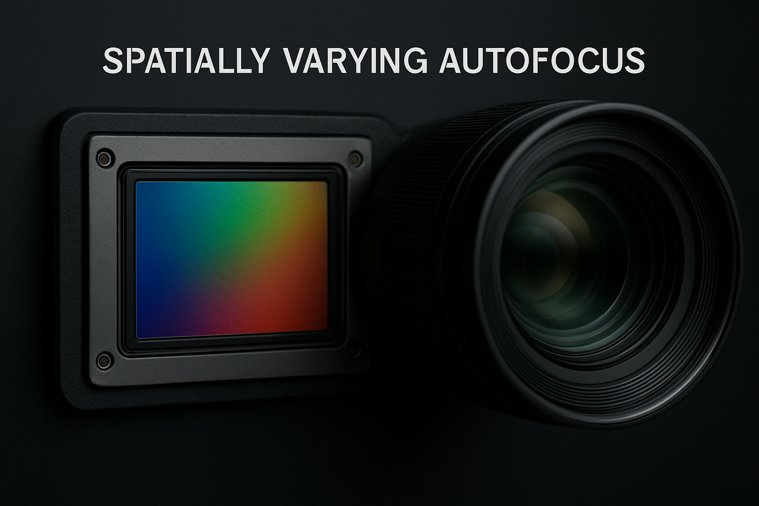 Spatially Varying Autofocus Camera system that optically focuses individual pixels to different depths to produce all in focus images