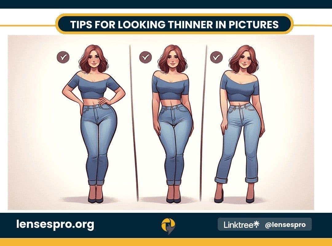 Tips for Looking Thinner in Pictures