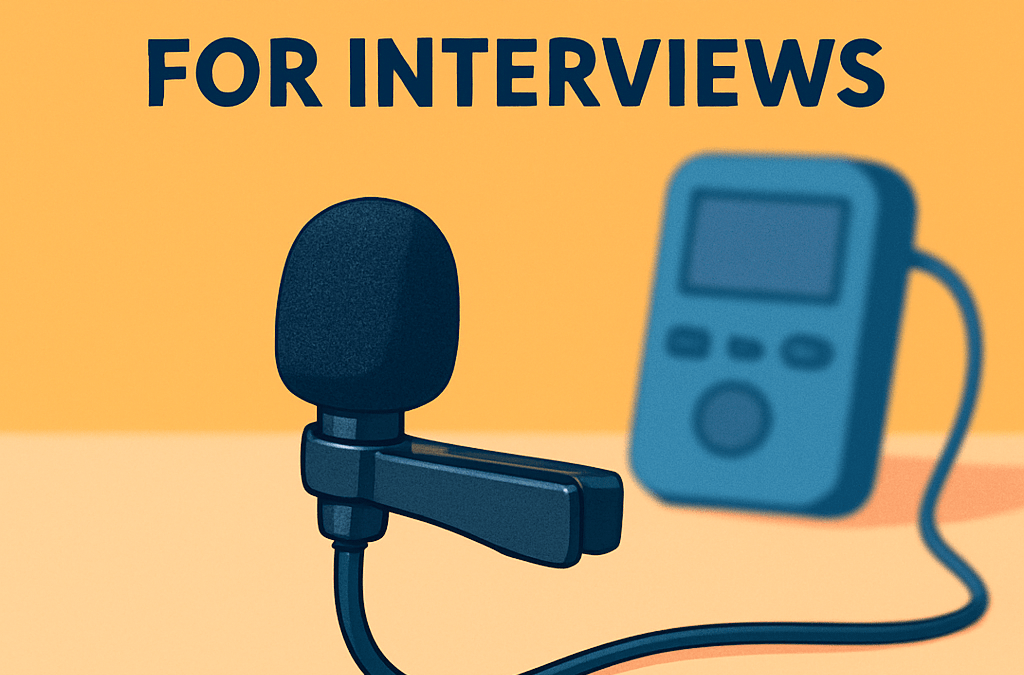 5 Best Lavalier Mics for Interviews – What to Buy (in 2026)