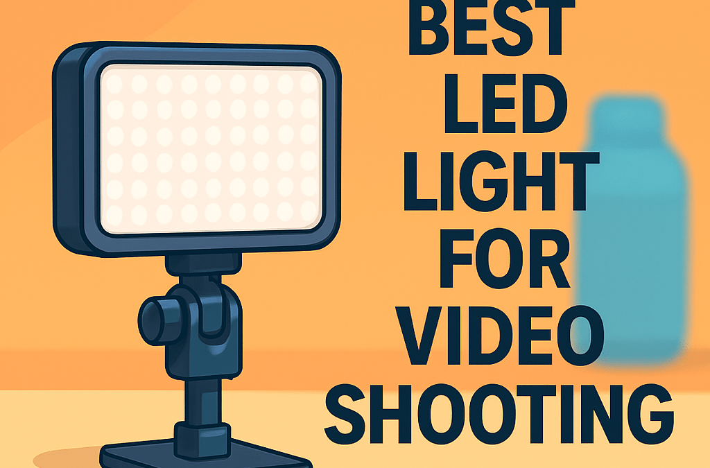 5 Best LED Lights for Video Shooting (in 2026)
