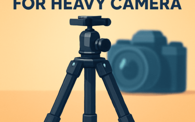 5 Best Tripods for Heavy Cameras – What to Buy (in 2026)