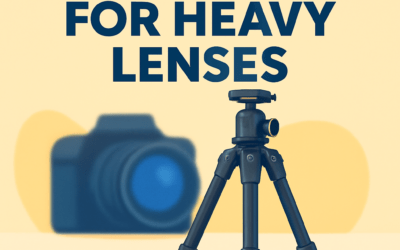 5 Best Tripods for Heavy Lenses (in 2026)