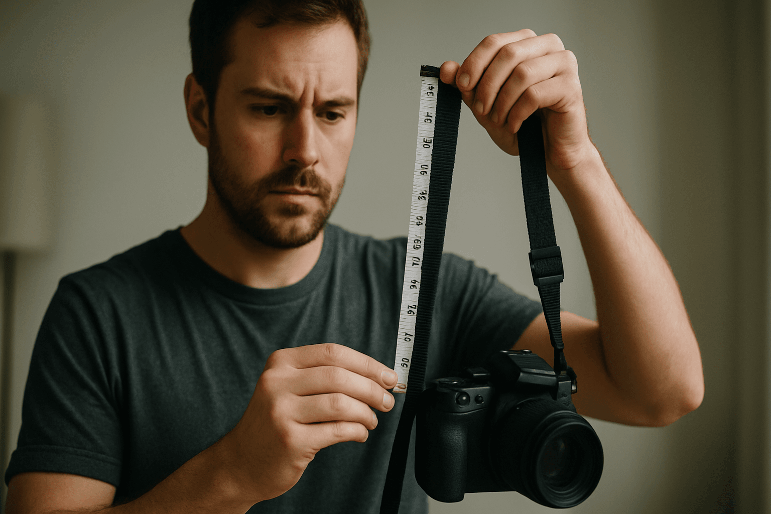 camera strap length guide