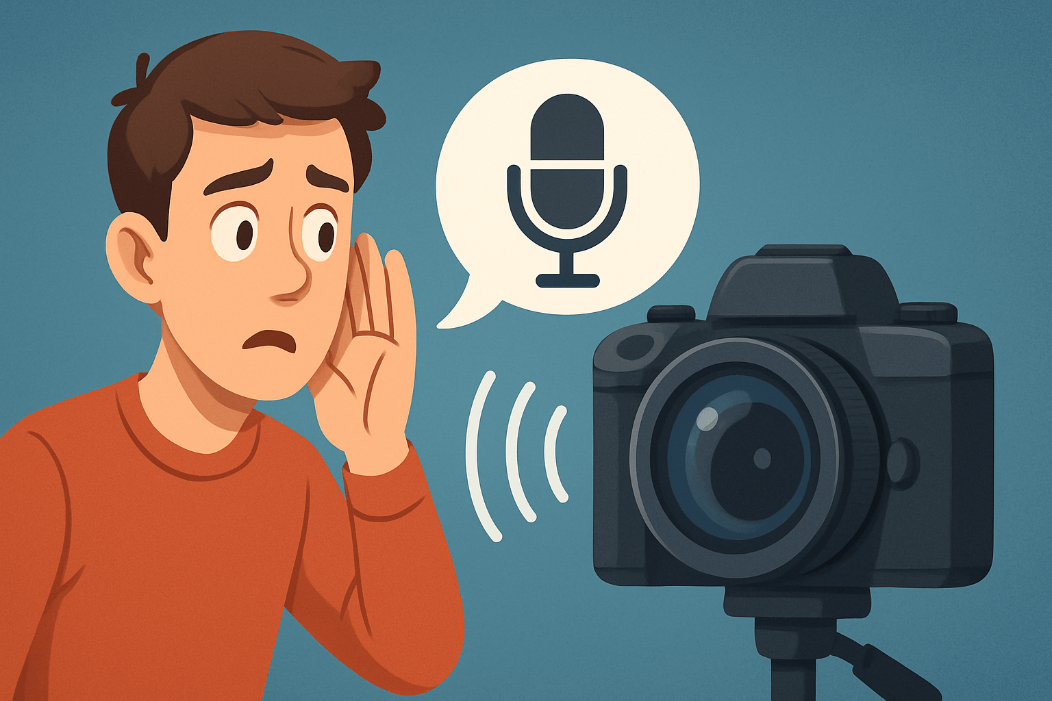 can cameras hear what you say