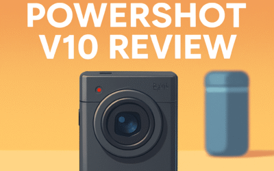 Canon PowerShot V10 Camera Review: Deep Dive (2026)