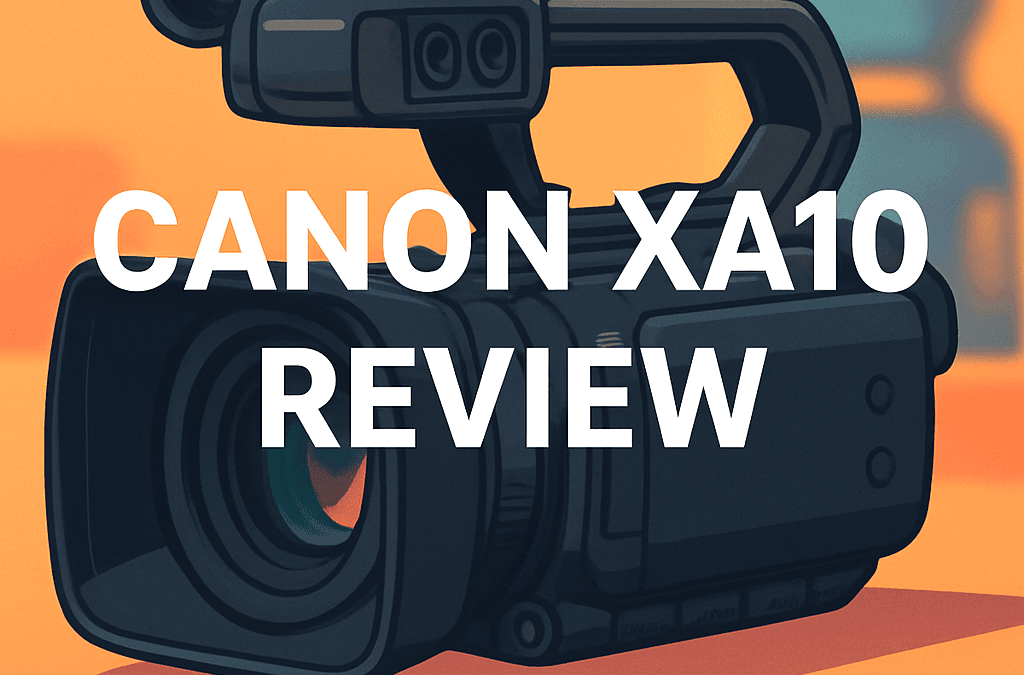 Canon XA10 Camcorder Review (for 2026 Buyers)