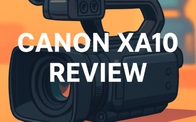 Canon XA10 Camcorder Review (for 2026 Buyers)