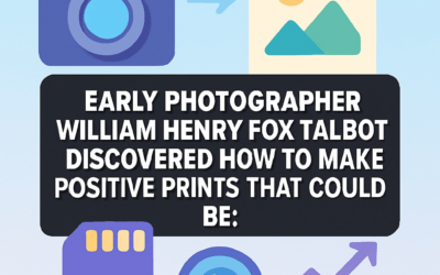 Early Photographer William Henry Fox Talbot Discovered How to Make Positive Prints That Could Be: &ndash; Explained (2026)