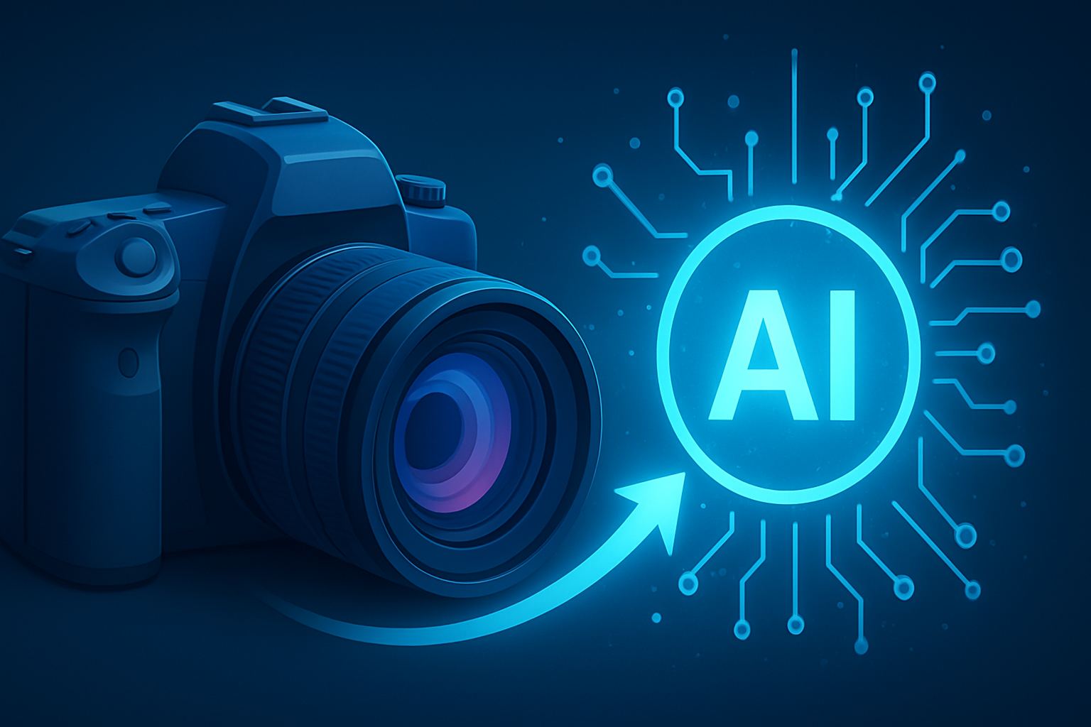 how does ai photography work