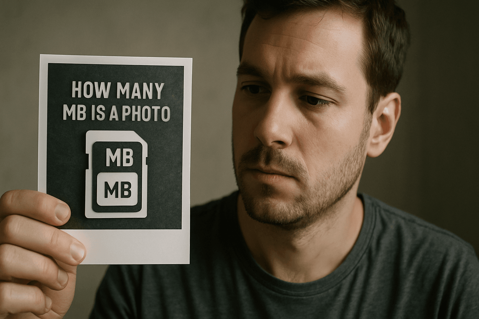 how many mb is a photo