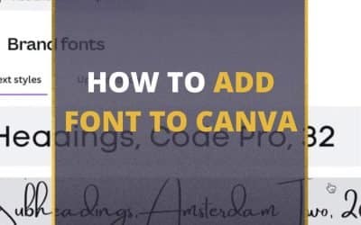 Add Fonts to Canva: Fast & Easy Ways Explained