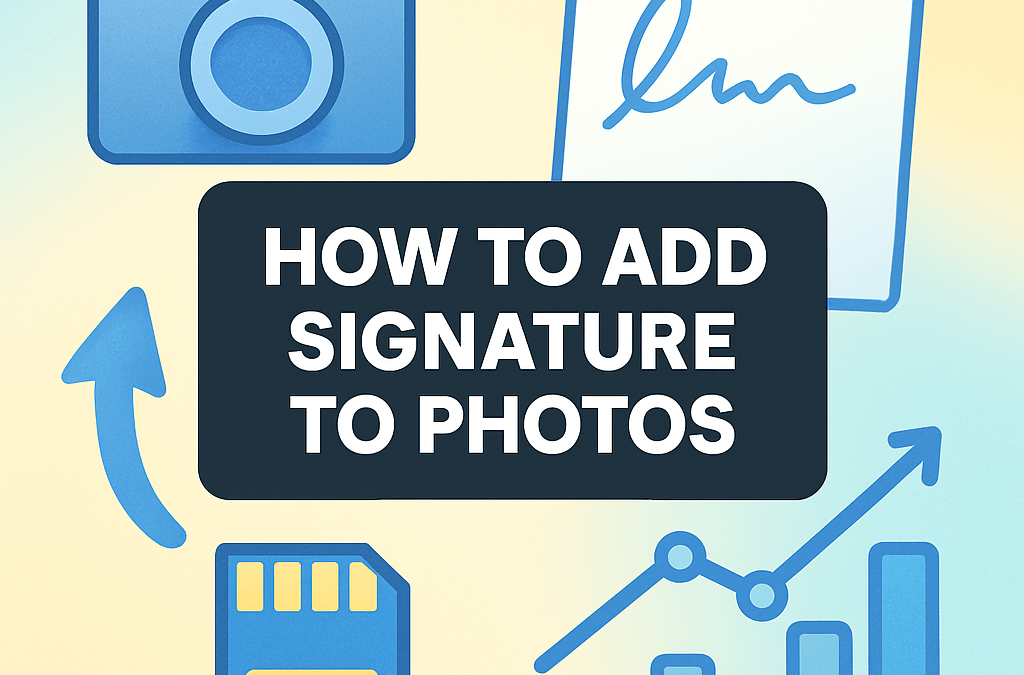 How to Add Signature to Photos? (2026)