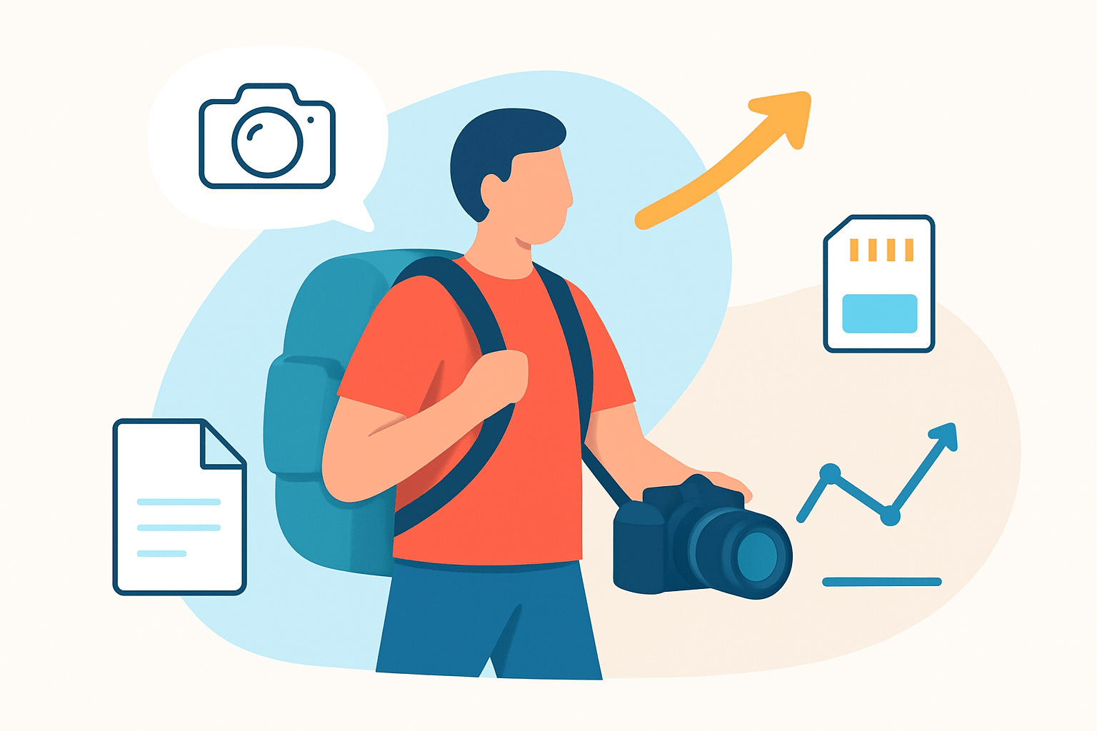 how to carry camera while hiking