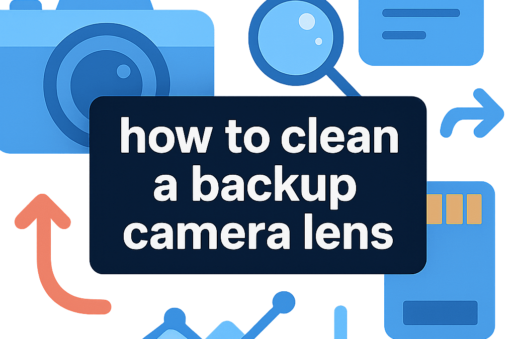 How to Clean a Backup Camera Lens? (2026)