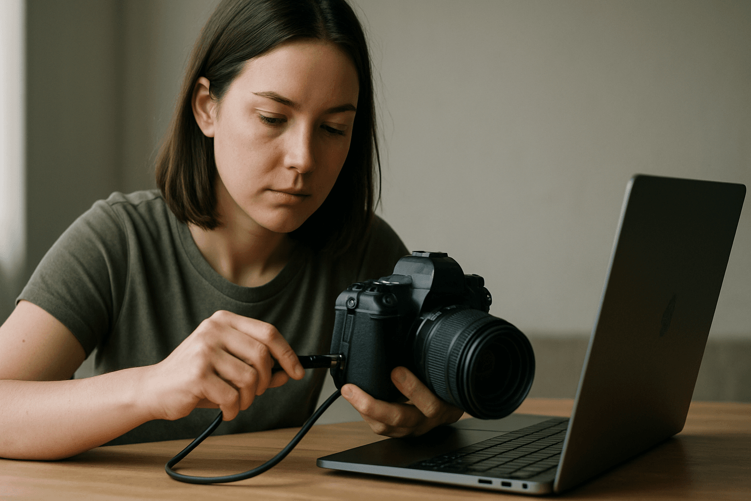 how to connect my camera to my computer