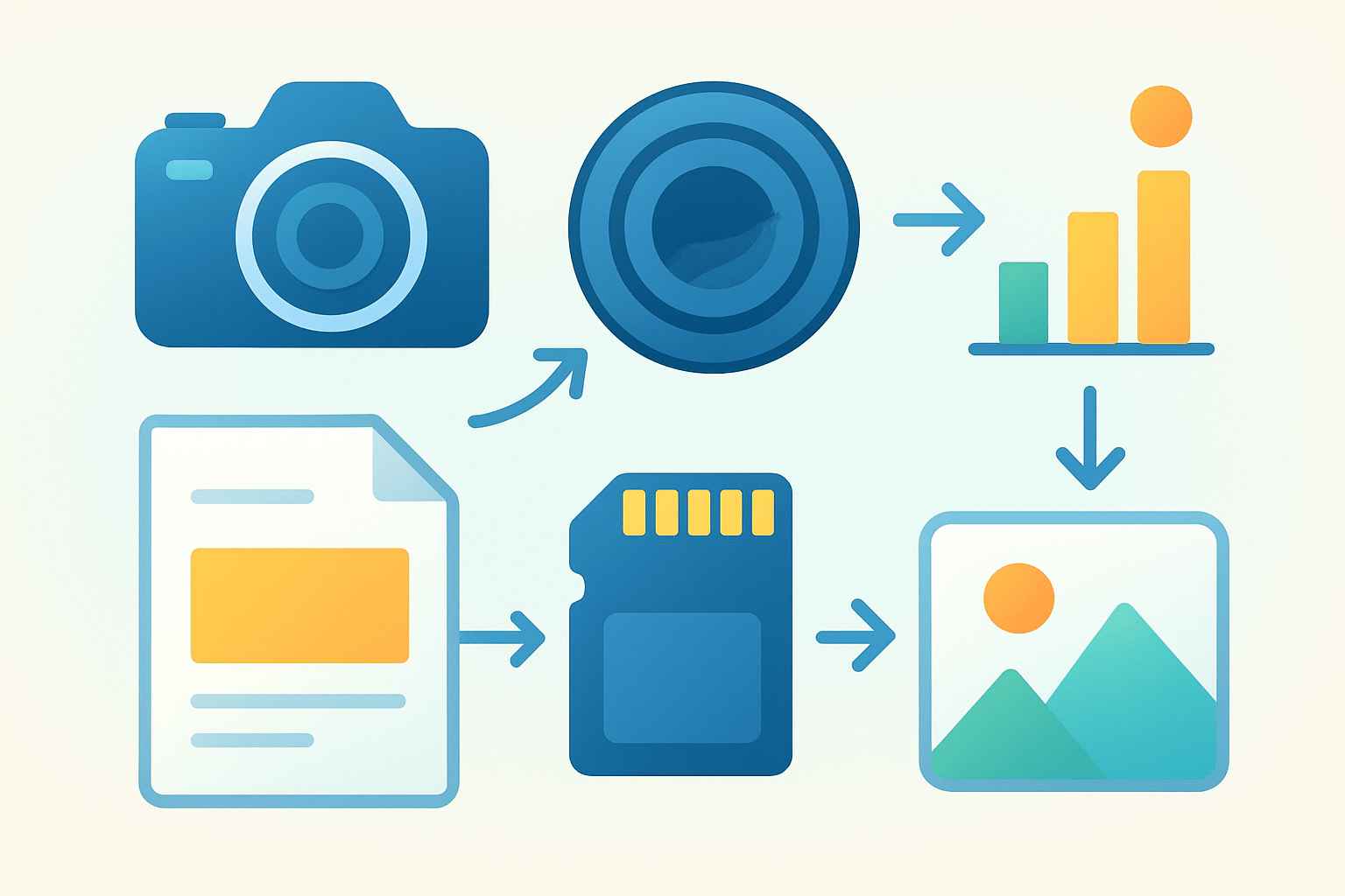 how to create stock photos