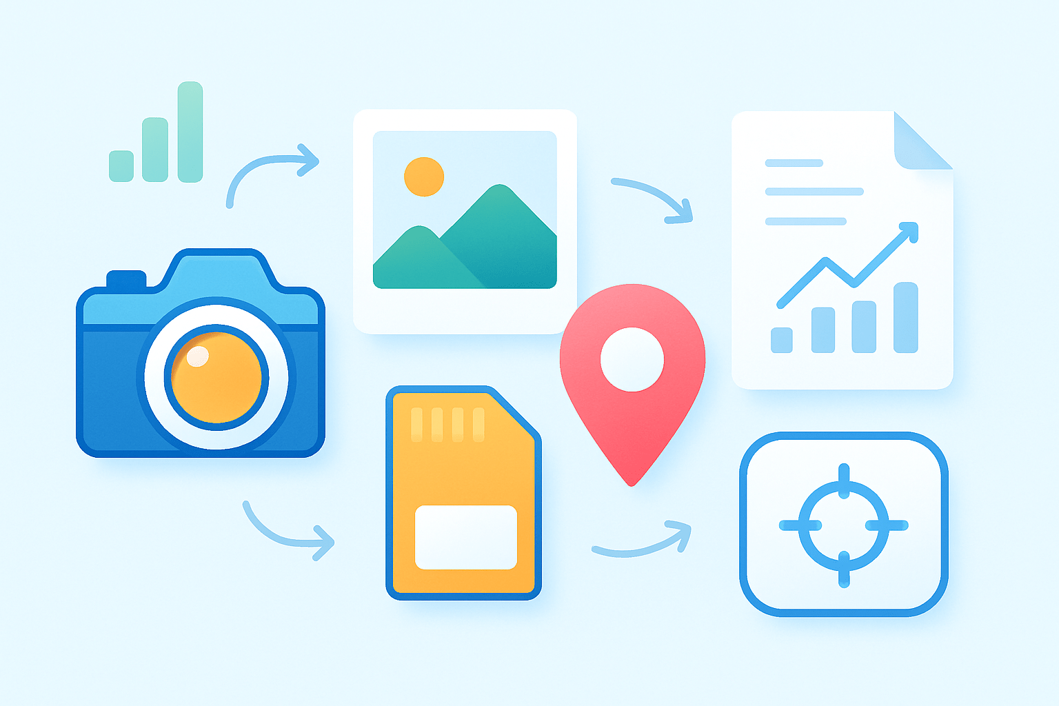 how to find gps coordinates from a photo