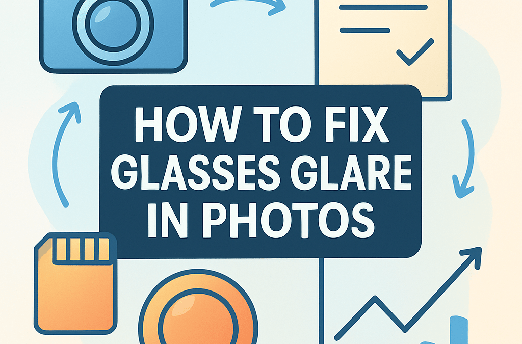 How to Fix Glasses Glare in Photos? (2026)