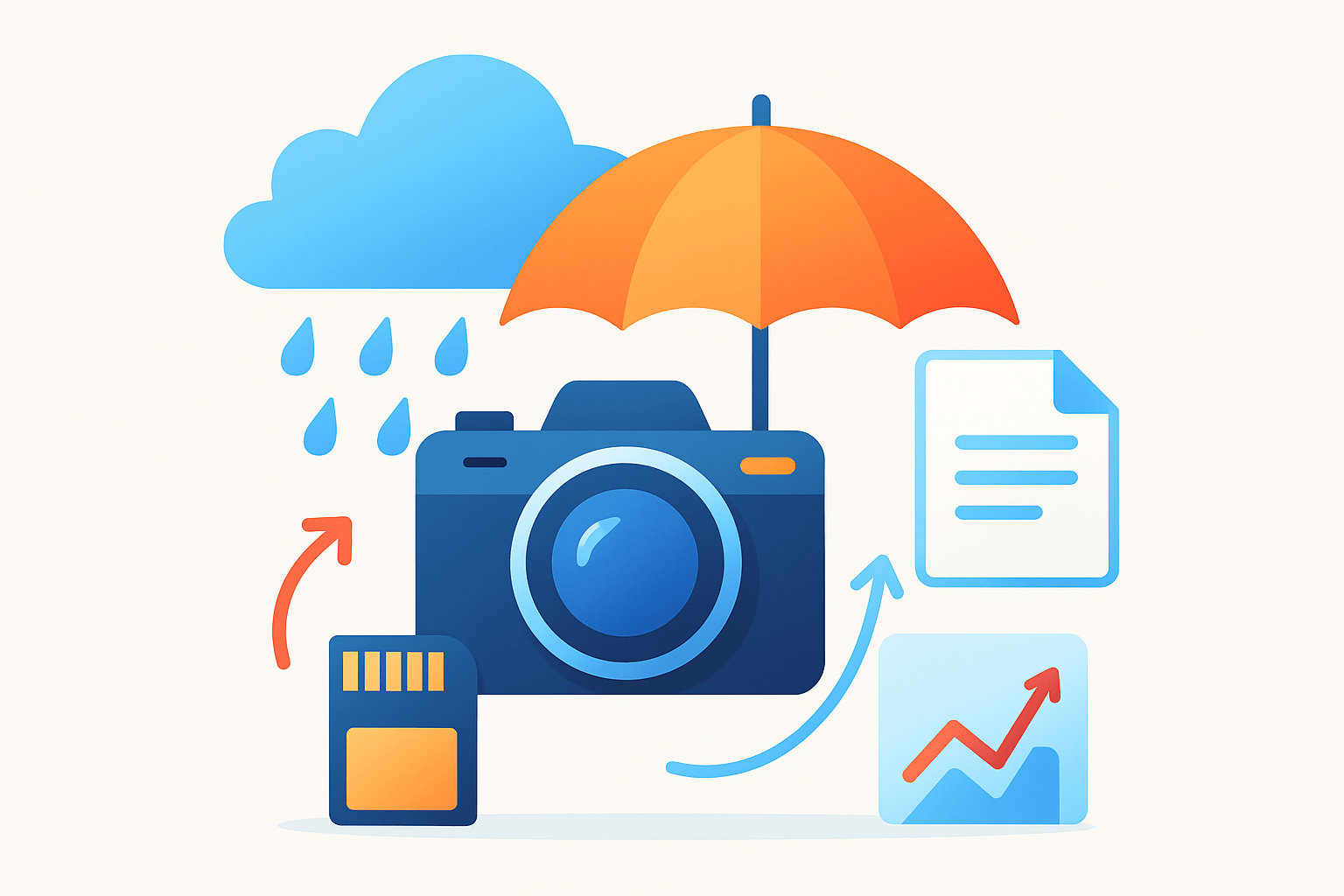 how to keep camera dry in rain