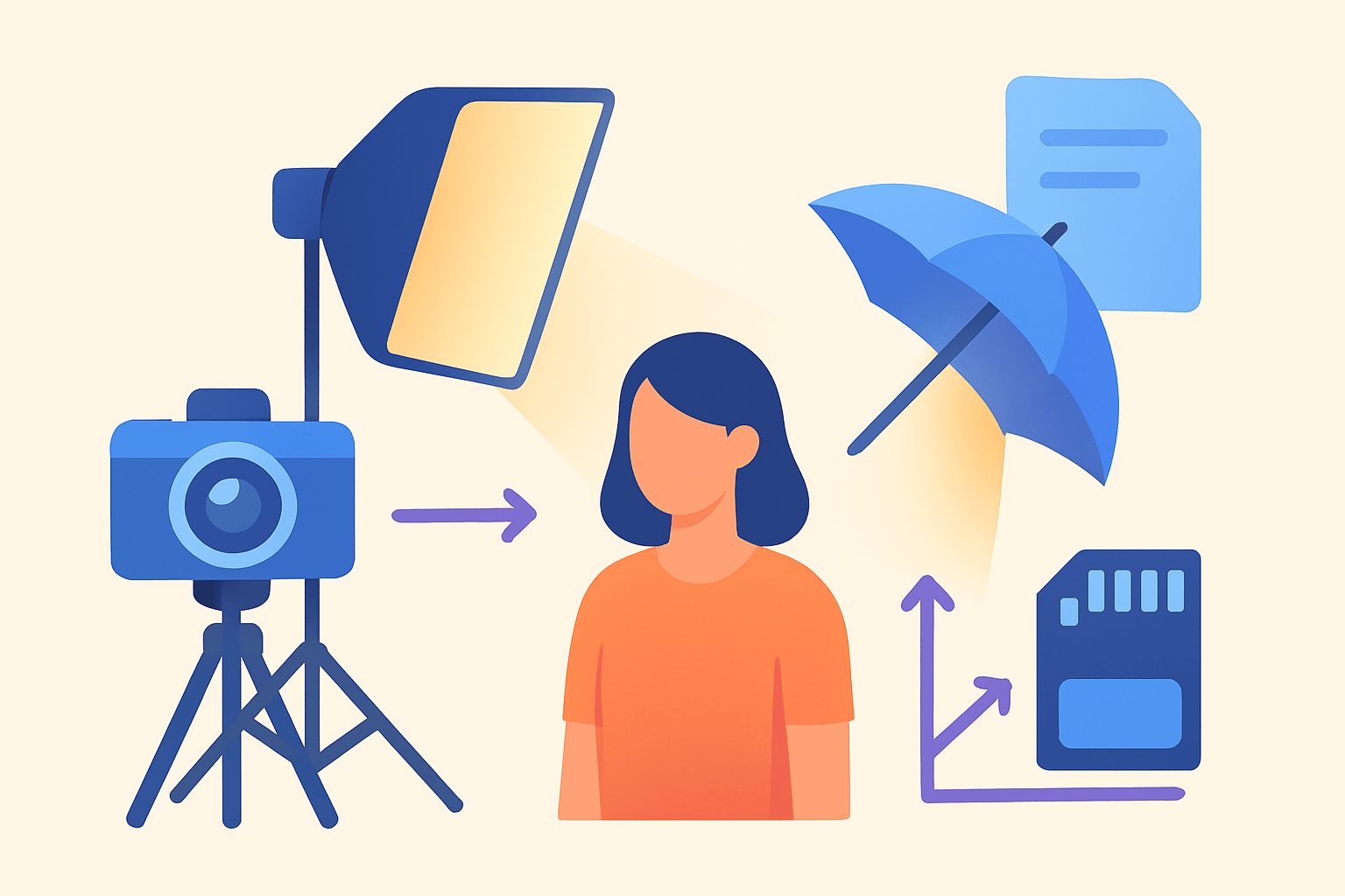 how to light a photoshoot