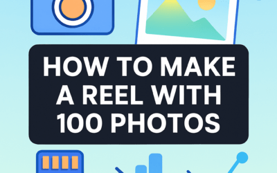 How to Make a Reel With 100 Photos? (2026)