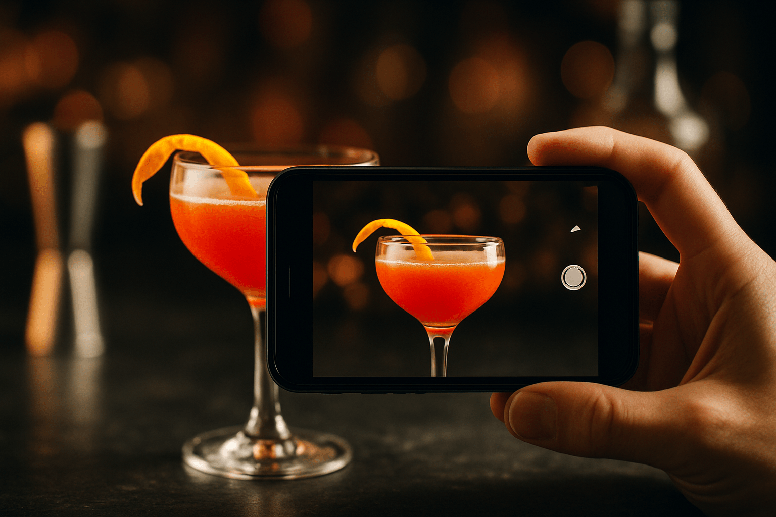 how to photograph cocktails