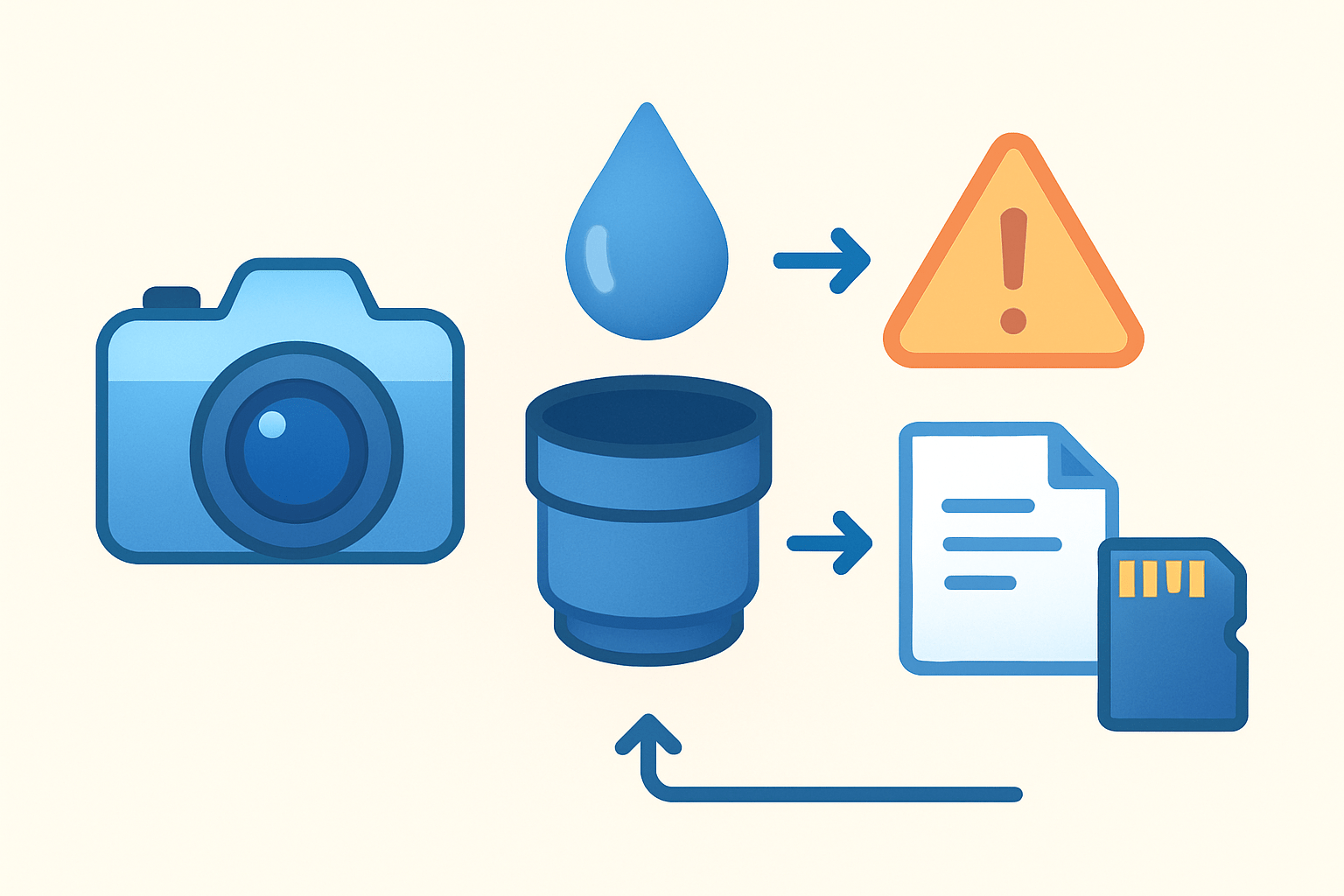 how to remove moist in camera
