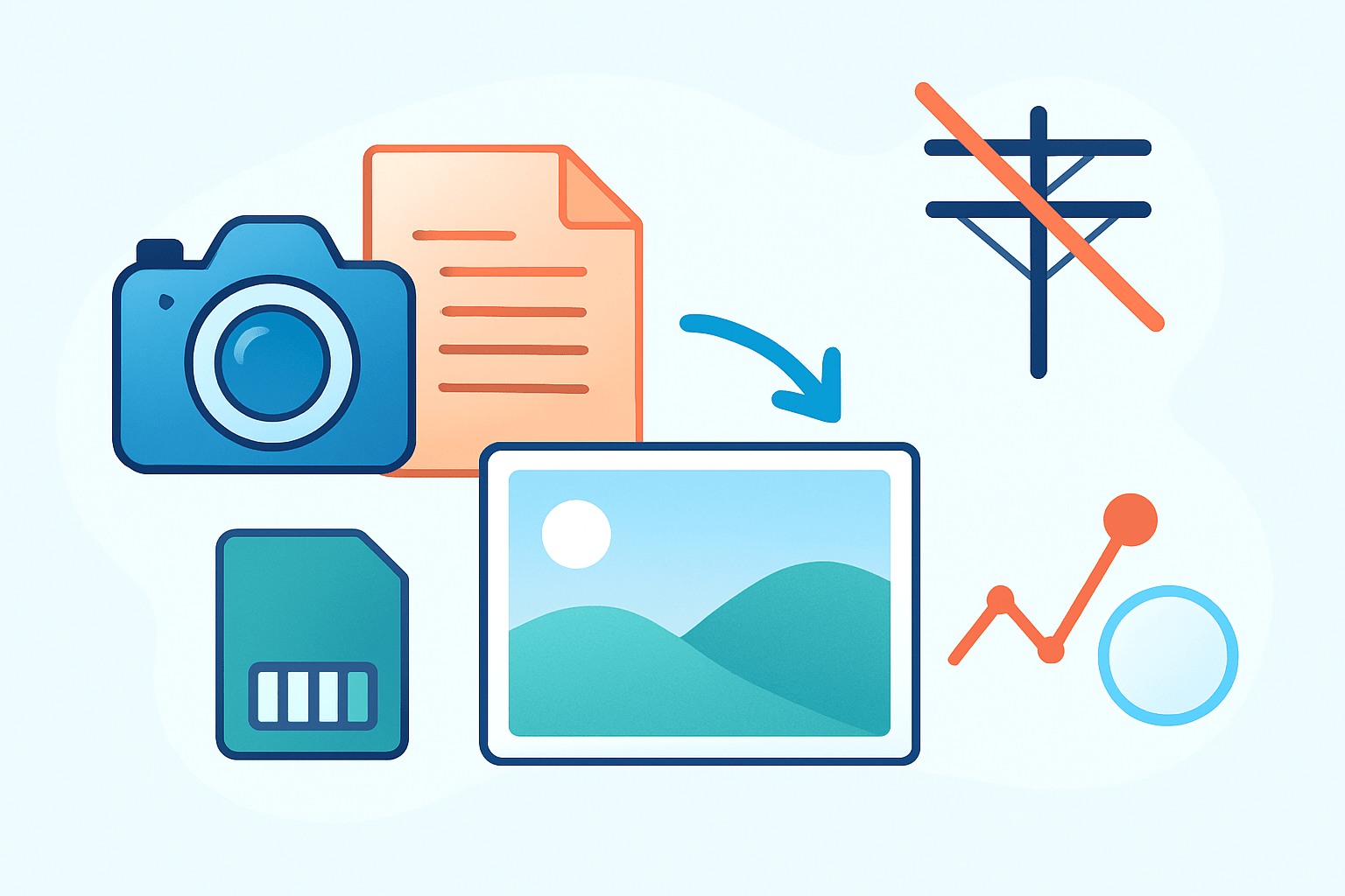 how to remove power lines from a photo