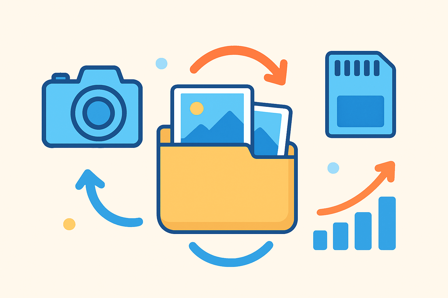 how to shuffle photos in a folder
