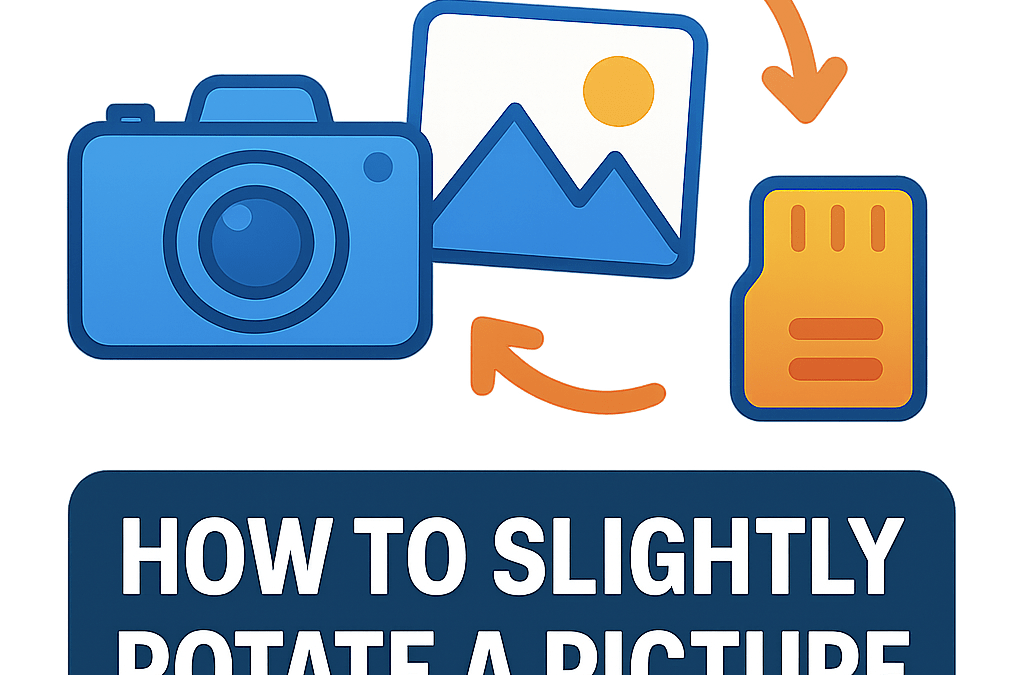 How to Slightly Rotate a Picture? (2026)