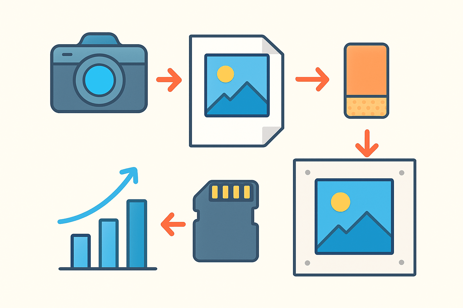 how to stick photos on wall