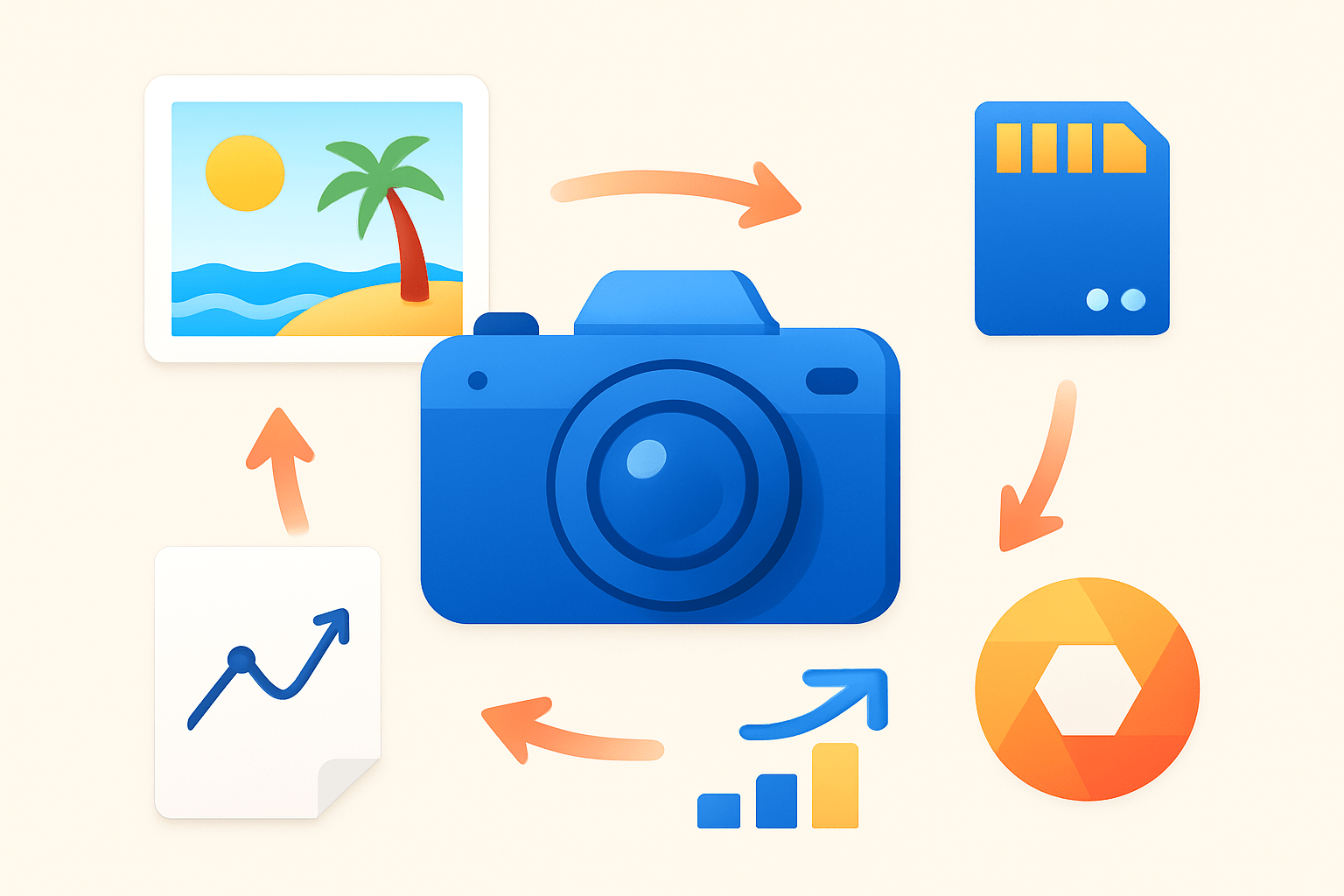 how to take beach photos