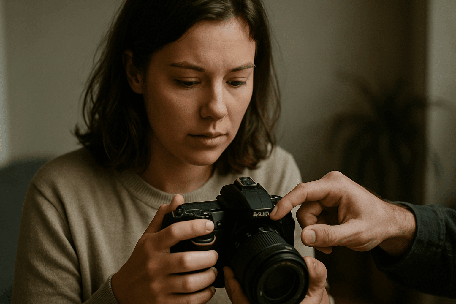 how to use a camera step by step