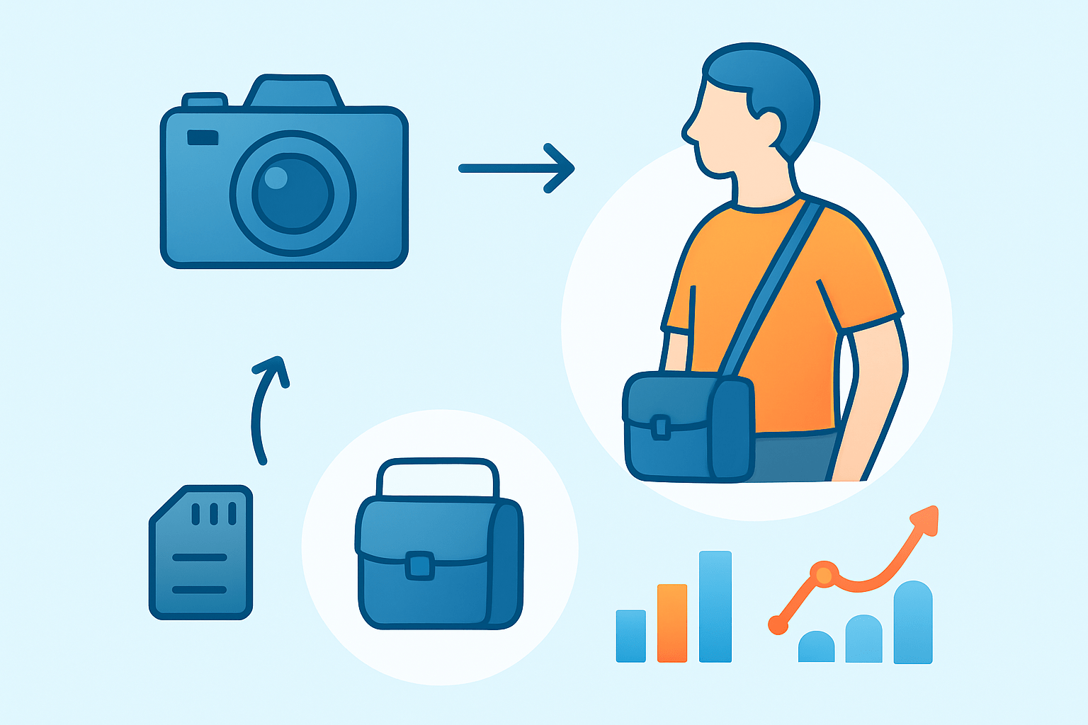 how to wear a camera bag