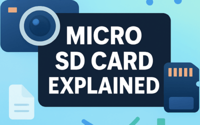 Micro Sd Card Explained &ndash; Explained (2026)