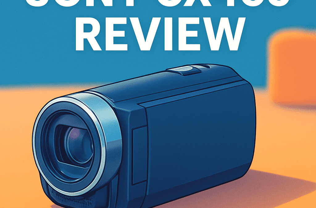 Sony HDRCX405 Camcorder Review (2026 Edition)
