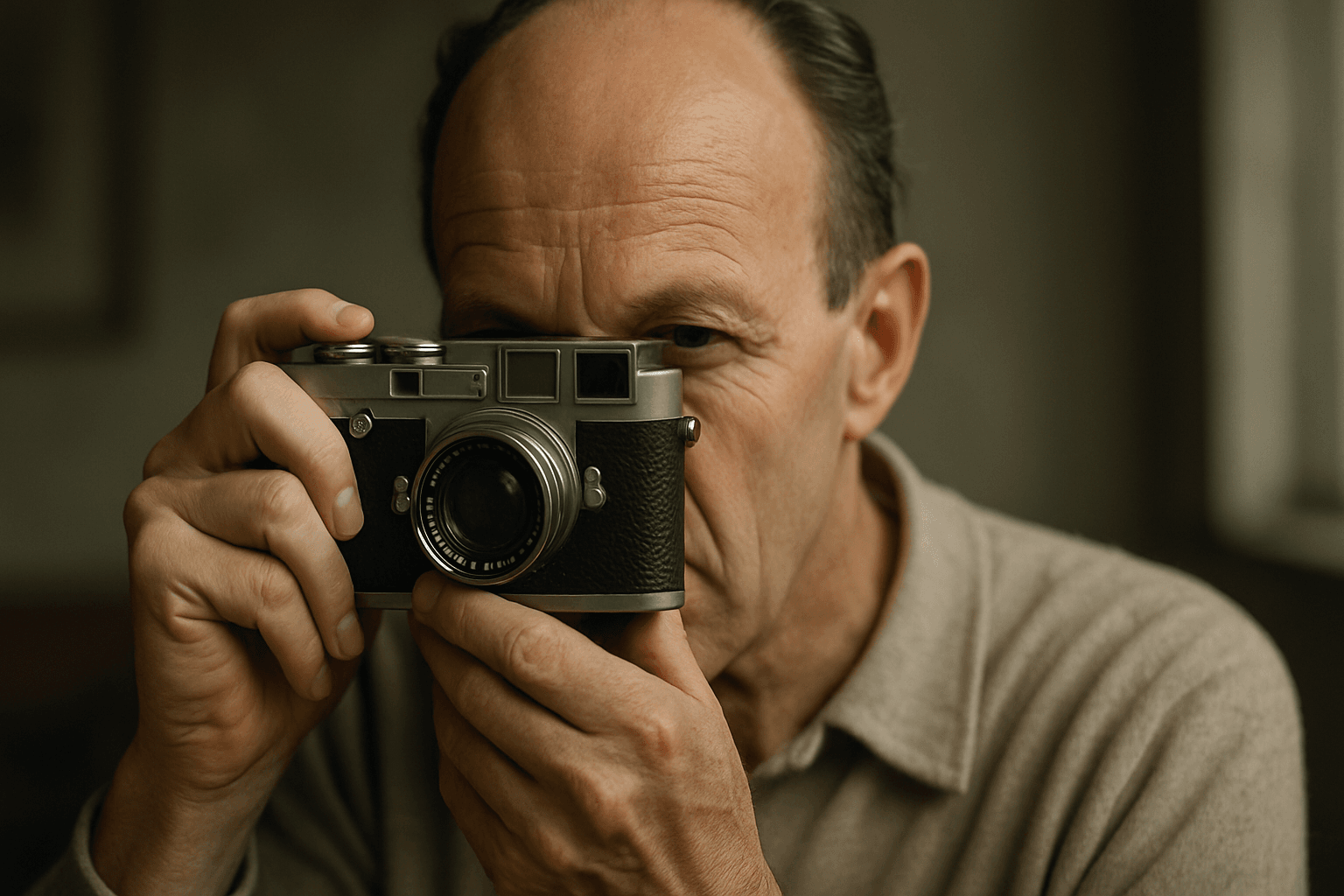 what camera did henri cartier bresson use