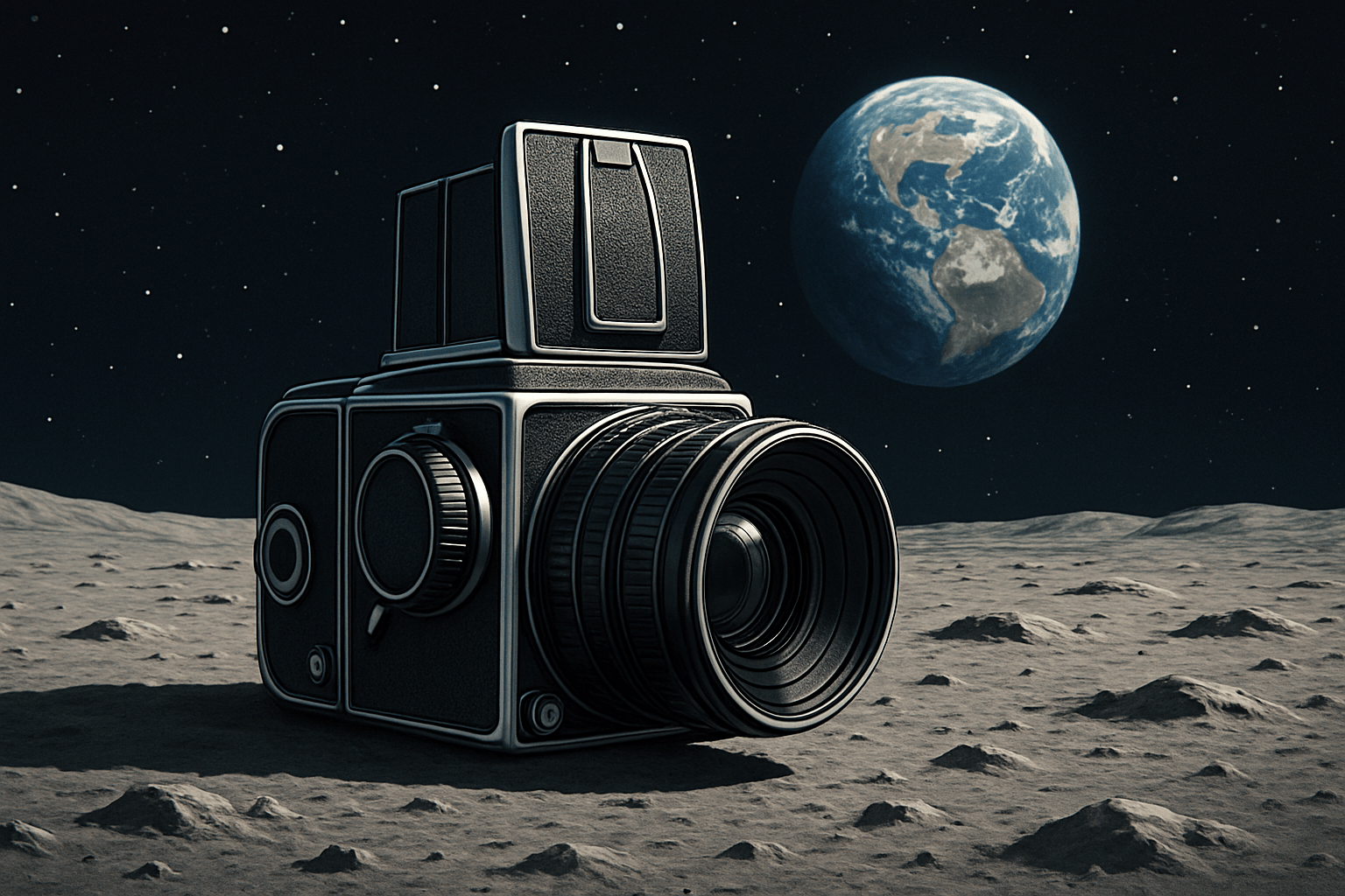 what camera was used on the moon