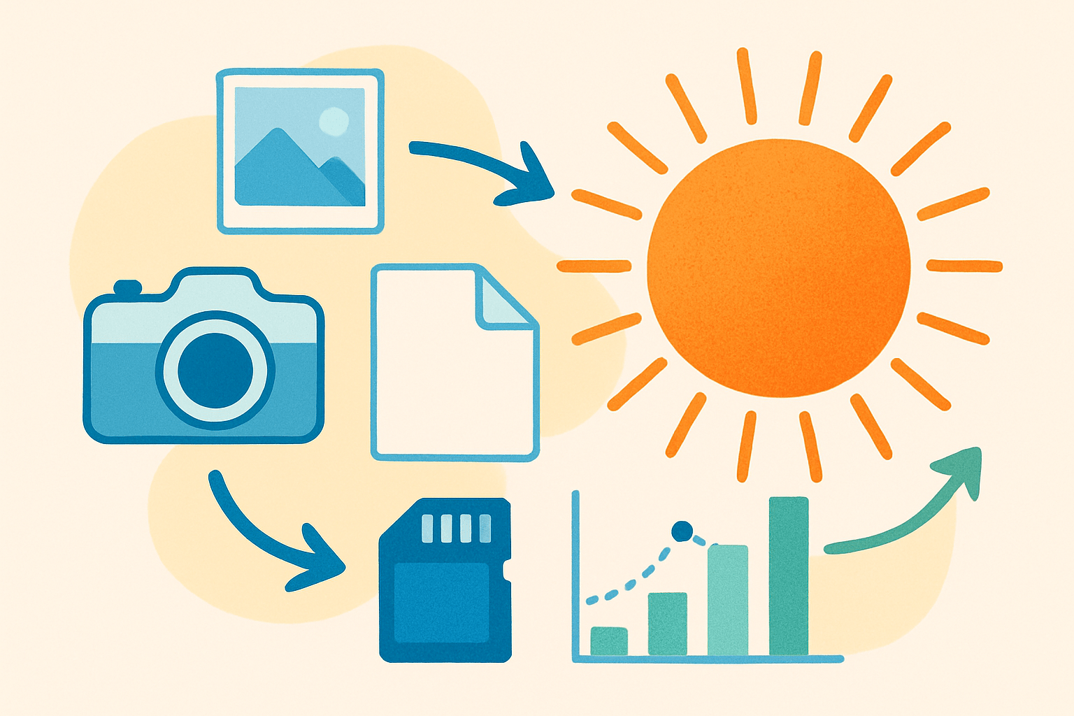 what causes graininess in the sun?
