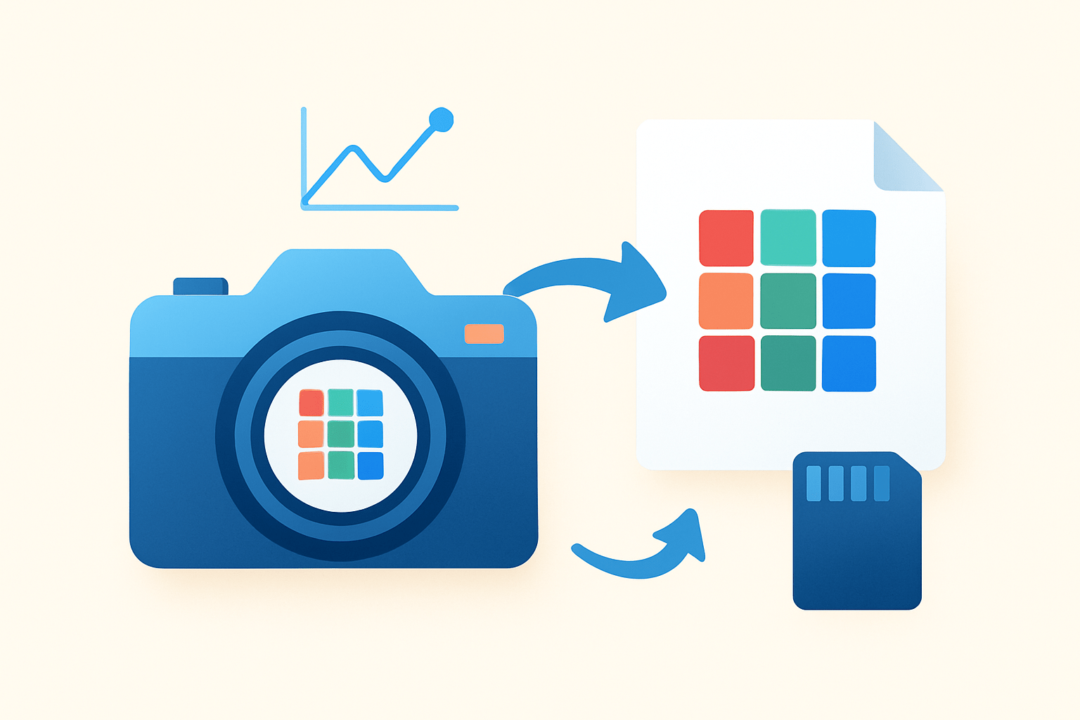 what color pixels are used in a camera