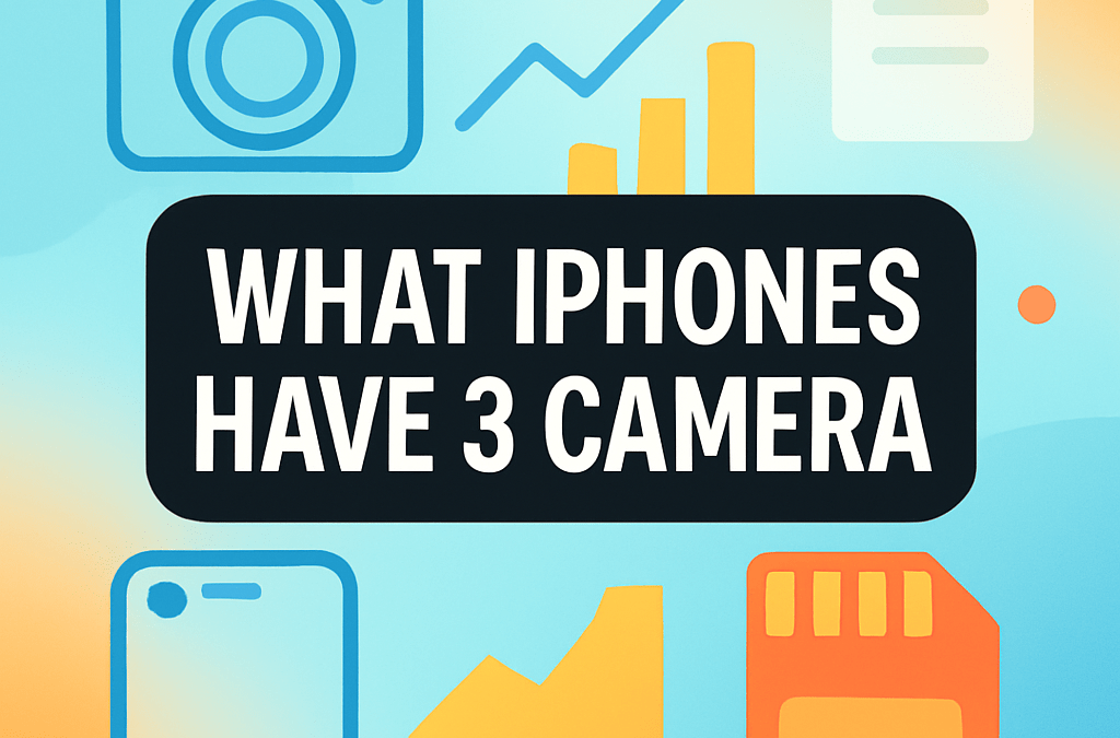 What Iphones Have 3 Camera? (2026)