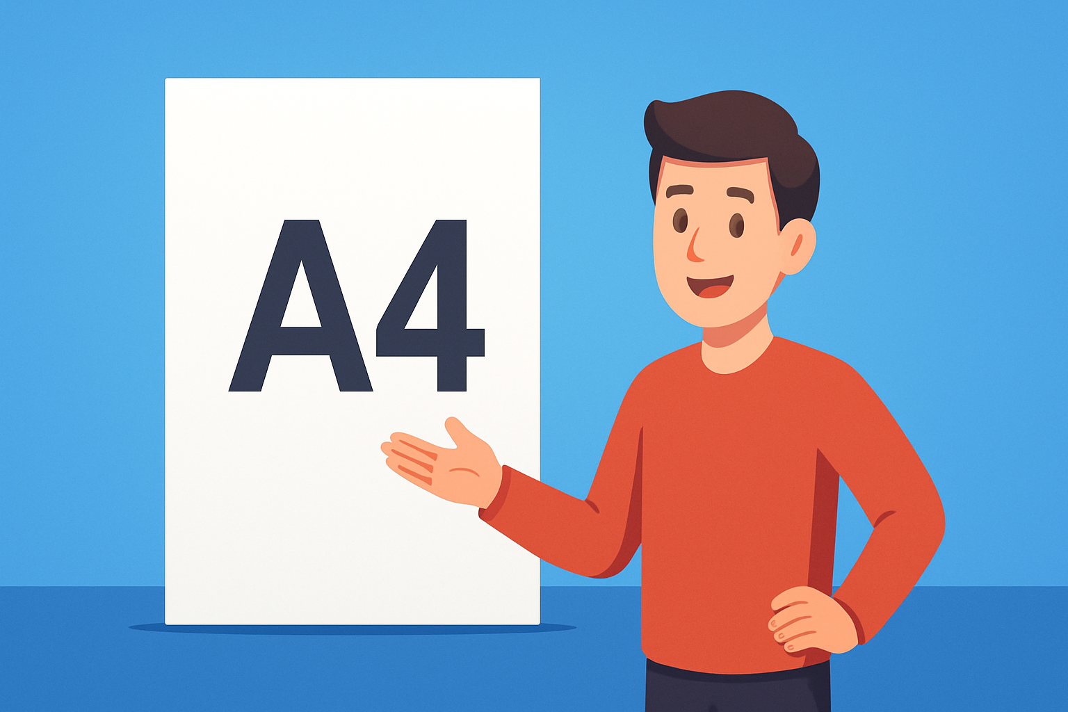 what is a4 photo size