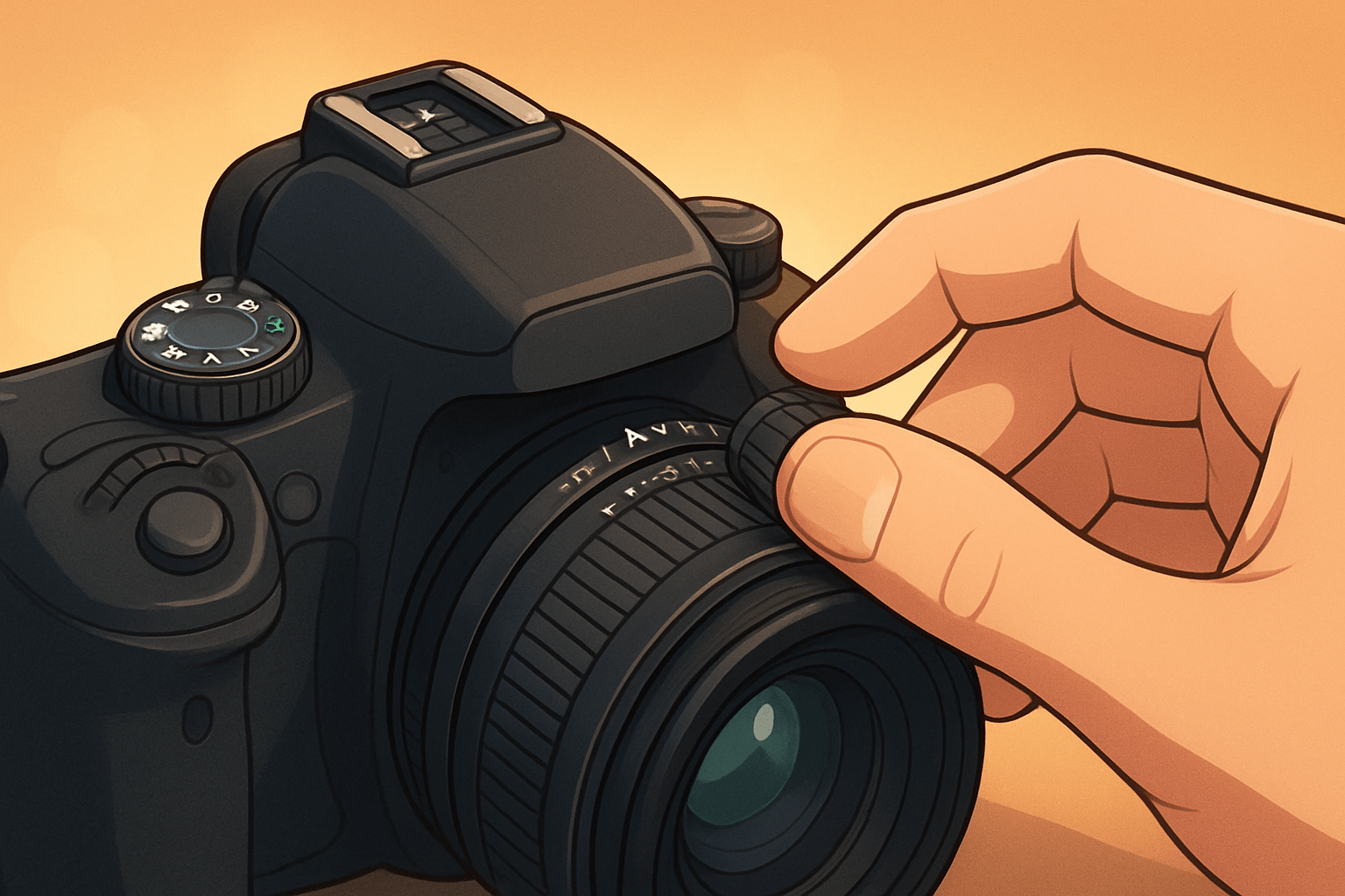 what is av on a camera