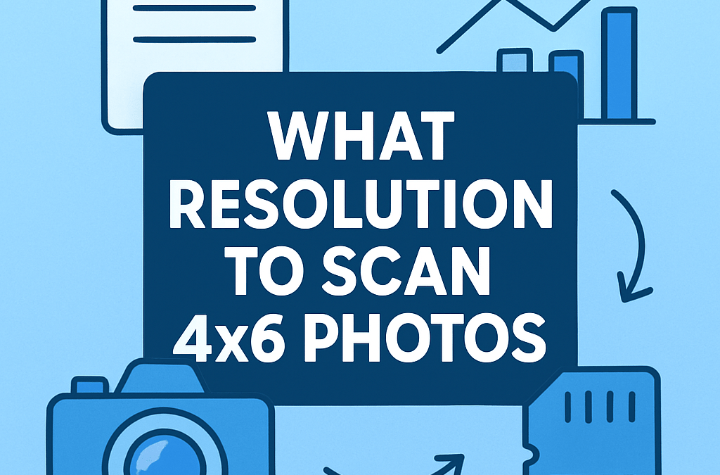 What Resolution to Scan 4×6 Photos? (2026)