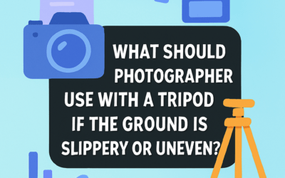 What Should a Photographer Use With a Tripod If the Ground Is Slippery or Uneven? (2025)