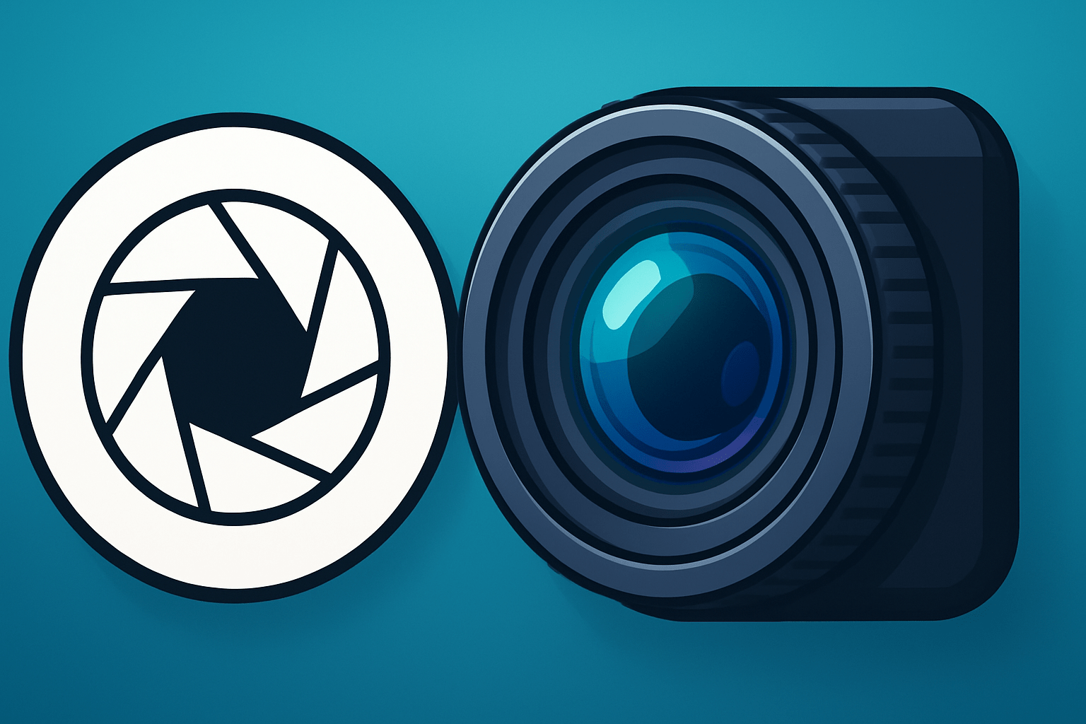 why are camera lenses round