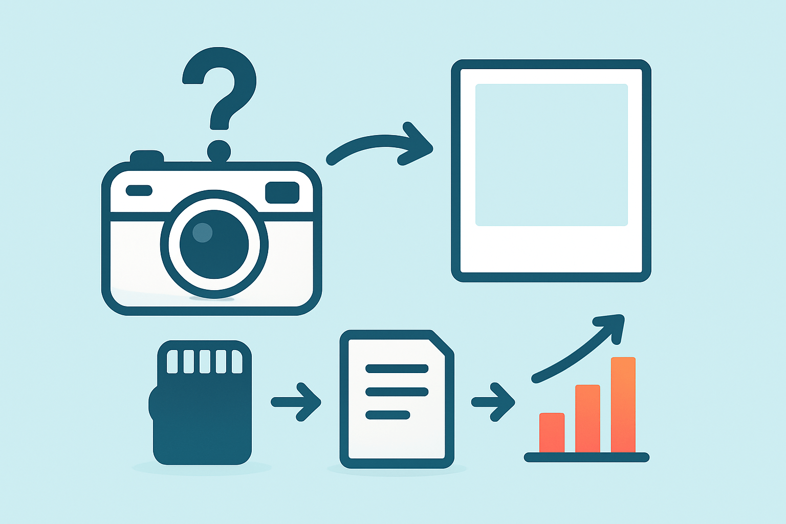 why are my instax pictures coming out white